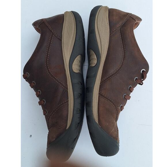 Keen Women's Presidio II Brown Leather Arch Support  Eco Friendly Comfort 7.5 - Picture 6 of 9